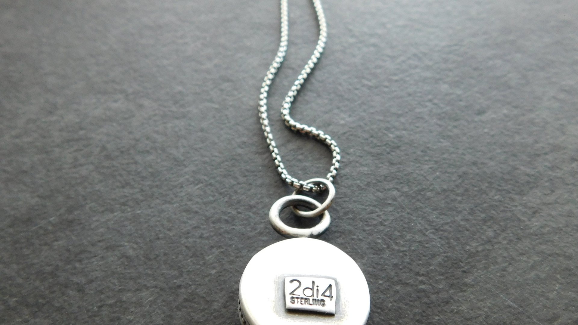 Earth Tone Colored Diamond Sterling Silver Modernist Wire Pendant Necklace
