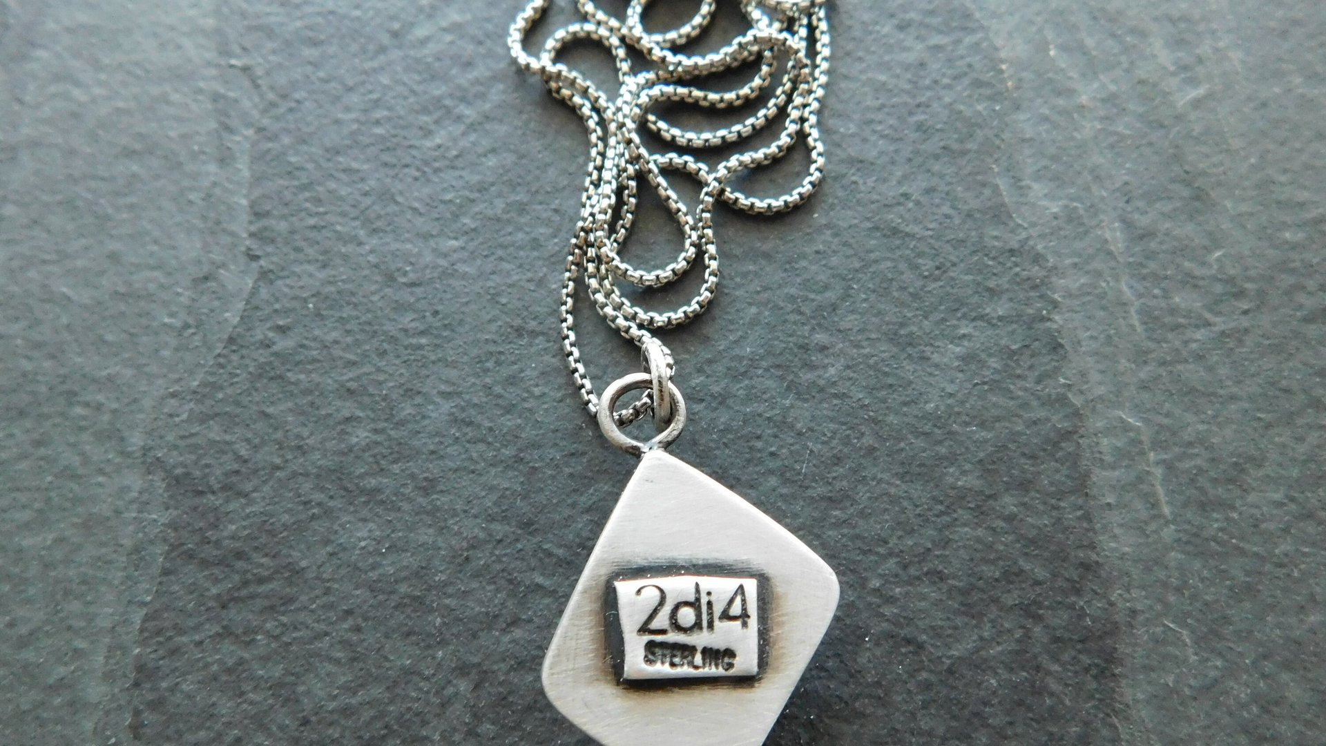 Faceted Rainbow Moonstone Hammered Texture Sterling Silver 14K Gold Mixed Metal Pendant Necklace