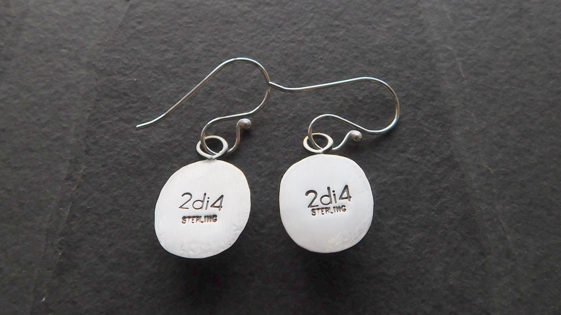 Pale Blue Aquamarine Textured Sterling Silver 14K Gold Lightweight Everyday Dangle Earrings